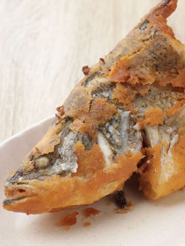 Fried Fish Head